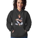 Fashion, accesorii si bijuterii - Femei - Imbracaminte femei - Hanorace femei - Hanorac Femei Justin Bieber Artist Talent Singer Canadian, negru,  marime S - Infinity.ro