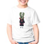 Fashion, accesorii si bijuterii - Copii - Imbracaminte copii - Tricouri copii - Tricou copii Naruto Zetsu Uzumachi Obito Clan, alb, XL Copii - Infinity.ro
