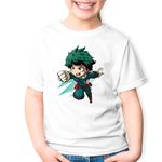 Fashion, accesorii si bijuterii - Copii - Imbracaminte copii - Tricouri copii - Tricou copii My Hero Academia Class 1-A Anime Manga, alb, XL Copii - Infinity.ro