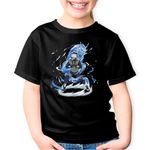 Fashion, accesorii si bijuterii - Copii - Imbracaminte copii - Tricouri copii - Tricou copii Naruto Kakashi Hatake Shippuden To Boruto, negru, XS Copii - Infinity.ro