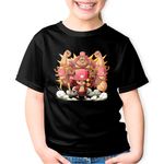 Fashion, accesorii si bijuterii - Copii - Imbracaminte copii - Tricouri copii - Tricou copii One Piece Doctor Chopper Cotton Candy Lover, negru, XL Copii - Infinity.ro