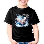 Fashion, accesorii si bijuterii - Copii - Imbracaminte copii - Tricouri copii - Tricou copii One Piece Treasure Cruise Enel Cartoon Anime, negru, S Copii - Infinity.ro