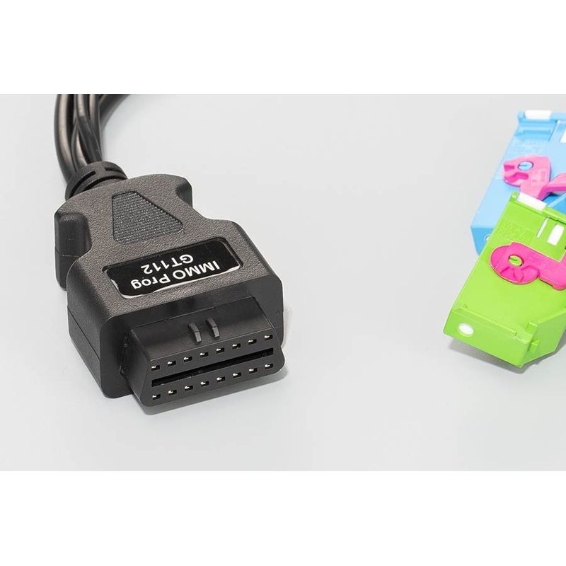 Auto si Moto - Reparatii si depanare - Sisteme de diagnoza - Cablu GODIAG GT112 K-Line pentru testare IMMO si sincronizare chei, compatibil VW, Audi, Skoda, Seat, generatia 2 si 3 - Infinity.ro