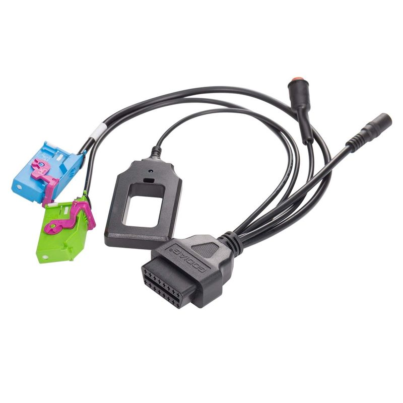 Auto si Moto - Reparatii si depanare - Sisteme de diagnoza - Cablu GODIAG GT112 K-Line pentru testare IMMO si sincronizare chei, compatibil VW, Audi, Skoda, Seat, generatia 2 si 3 - Infinity.ro
