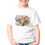 Fashion, accesorii si bijuterii - Copii - Imbracaminte copii - Tricouri copii - Tricou copii One Piece Nami Comoara Pirati Cat Anime, alb, XL Copii - Infinity.ro