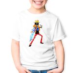 Fashion, accesorii si bijuterii - Copii - Imbracaminte copii - Tricouri copii - Tricou copii One Piece Brook Soul King Oase Schelet, alb, XL Copii - Infinity.ro