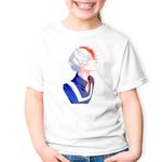 Fashion, accesorii si bijuterii - Copii - Imbracaminte copii - Tricouri copii - Tricou copii My Hero Academia Todoroki Anime Manga, alb, L Copii - Infinity.ro