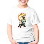 Fashion, accesorii si bijuterii - Copii - Imbracaminte copii - Tricouri copii - Tricou copii Hero Academia Katsuki Bakugou Anime, alb, XL Copii - Infinity.ro