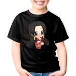 Fashion, accesorii si bijuterii - Copii - Imbracaminte copii - Tricouri copii - Tricou copii One Piece Boa Hancock Warlord Anime Manga, negru, S Copii - Infinity.ro