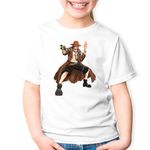 Fashion, accesorii si bijuterii - Copii - Imbracaminte copii - Tricouri copii - Tricou copii One Piece Portgas D Ace GTA Anime, alb, L Copii - Infinity.ro