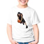 Fashion, accesorii si bijuterii - Copii - Imbracaminte copii - Tricouri copii - Tricou copii Kuroko no Basket Daiki Aomine Jucator Anime, alb, XS Copii - Infinity.ro