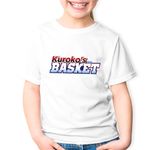 Fashion, accesorii si bijuterii - Copii - Imbracaminte copii - Tricouri copii - Tricou copii Kuroko no Basket Logo Sigla Joc, alb, XL Copii - Infinity.ro