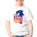 Fashion, accesorii si bijuterii - Copii - Imbracaminte copii - Tricouri copii - Tricou copii Sonic the Hedgehog Instagram Insta Creator, alb, L Copii - Infinity.ro