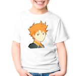 Fashion, accesorii si bijuterii - Copii - Imbracaminte copii - Tricouri copii - Tricou copii Haikyuu Hinata Volei Craciun Ziua Indragostitilor, alb, XL Copii - Infinity.ro