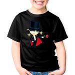 Fashion, accesorii si bijuterii - Copii - Imbracaminte copii - Tricouri copii - Tricou copii Sailor Moon Tuxedo Manga Chibi Anime, negru, XL Copii - Infinity.ro
