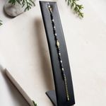 Fashion, accesorii si bijuterii - Femei - Bijuterii femei - Bratari femei - Bratara Thea eleganta din safir natural, piatra lunii cu perla centrala si argint 925 placat cu aur - Infinity.ro