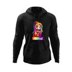 Fashion, accesorii si bijuterii - Barbati - Imbracaminte - Hanorace barbati - Hanorac barbati 6ix9ine Tekashi HipHop, negru, marime M - Infinity.ro