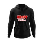 Fashion, accesorii si bijuterii - Barbati - Imbracaminte - Hanorace barbati - Hanorac barbati Adopt Me Pet Roblox, negru, marime S - Infinity.ro