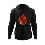 Fashion, accesorii si bijuterii - Barbati - Imbracaminte - Hanorace barbati - Hanorac barbati Age of Empires Fire and Blood Sigil Logo Cometa, negru, marime S - Infinity.ro