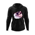 Fashion, accesorii si bijuterii - Barbati - Imbracaminte - Hanorace barbati - Hanorac barbati Ahri League of Legends LoL Nine Tailed Fox, negru, marime S - Infinity.ro