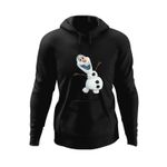 Fashion, accesorii si bijuterii - Barbati - Imbracaminte - Hanorace barbati - Hanorac barbati Animatie Olaf Disney Elsa Frozen, negru, marime S - Infinity.ro
