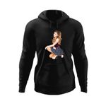 Fashion, accesorii si bijuterii - Barbati - Imbracaminte - Hanorace barbati - Hanorac barbati Ariana Grande Side to Side Merch Cloud, negru, marime S - Infinity.ro