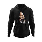 Fashion, accesorii si bijuterii - Barbati - Imbracaminte - Hanorace barbati - Hanorac barbati Ariana Grande Thank U Next Merch, negru, marime S - Infinity.ro