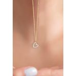 Fashion, accesorii si bijuterii - Femei - Bijuterii femei - Coliere femei - Colier, Heliophilia, argint 925, auriu, lungime lant 43 cm, 938ELS5765 - Infinity.ro