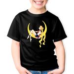 Fashion, accesorii si bijuterii - Copii - Imbracaminte copii - Tricouri copii - Tricou copii Sailor Moon Usagi Tsukino Vise Implinite, negru, XS Copii - Infinity.ro