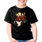 Fashion, accesorii si bijuterii - Copii - Imbracaminte copii - Tricouri copii - Tricou copii Poker Anime Girls Kakegurui Runa Yumeko, negru, L Copii - Infinity.ro