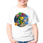 Fashion, accesorii si bijuterii - Copii - Imbracaminte copii - Tricouri copii - Tricou copii Legend of Zelda Magic Sky, alb, M Copii - Infinity.ro