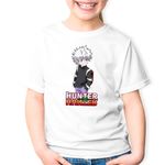 Fashion, accesorii si bijuterii - Copii - Imbracaminte copii - Tricouri copii - Tricou copii Killua Zoldyck The Lost City Hunter x Hunter, alb, XS Copii - Infinity.ro
