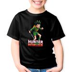 Fashion, accesorii si bijuterii - Copii - Imbracaminte copii - Tricouri copii - Tricou copii Yoshihiro Togashi Hunter x Hunter Gon Freecss, negru, XS Copii - Infinity.ro