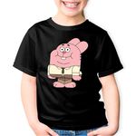 Fashion, accesorii si bijuterii - Copii - Imbracaminte copii - Tricouri copii - Tricou copii Richard Watterson Gumball Tata Iepure, negru, M Copii - Infinity.ro