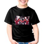 Fashion, accesorii si bijuterii - Copii - Imbracaminte copii - Tricouri copii - Tricou copii Kakegurui Compulsive Gambling Anime, negru, M Copii - Infinity.ro