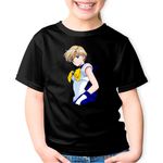 Fashion, accesorii si bijuterii - Copii - Imbracaminte copii - Tricouri copii - Tricou copii Sailor Moon Uranus Haruna Tenou, negru, L Copii - Infinity.ro