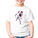 Fashion, accesorii si bijuterii - Copii - Imbracaminte copii - Tricouri copii - Tricou copii Hunter x Hunter Hisoka Anime Joker, alb, M Copii - Infinity.ro