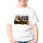 Fashion, accesorii si bijuterii - Copii - Imbracaminte copii - Tricouri copii - Tricou copii Haikyuu Hyuga Anime Haikyu!! Volei Team, alb, XS Copii - Infinity.ro