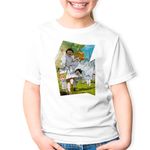 Fashion, accesorii si bijuterii - Copii - Imbracaminte copii - Tricouri copii - Tricou copii The Promised Neverland Emma Aventuri Fantasy, alb, M Copii - Infinity.ro