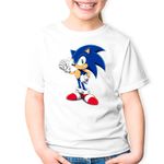 Fashion, accesorii si bijuterii - Copii - Imbracaminte copii - Tricouri copii - Tricou copii Sonic the Hedgehog Bebe Atlet Epic Game, alb, L Copii - Infinity.ro