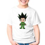 Fashion, accesorii si bijuterii - Copii - Imbracaminte copii - Tricouri copii - Tricou copii Hunter x Hunter Gon Freecss Rebel Boy, alb, XL Copii - Infinity.ro