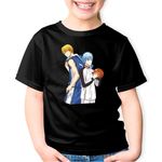 Fashion, accesorii si bijuterii - Copii - Imbracaminte copii - Tricouri copii - Tricou copii Kuroko no Basket Tesuya Ryota Kise, negru, M Copii - Infinity.ro