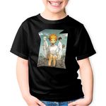 Fashion, accesorii si bijuterii - Copii - Imbracaminte copii - Tricouri copii - Tricou copii The Promised Neverland Emma Ray Norman Zid, negru, L Copii - Infinity.ro