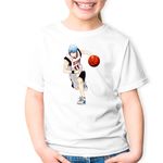 Fashion, accesorii si bijuterii - Copii - Imbracaminte copii - Tricouri copii - Tricou copii Seijuro Kuroko no Basket Tetsuya  Manga Anime, alb, S Copii - Infinity.ro