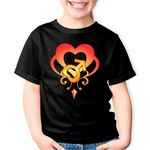 Fashion, accesorii si bijuterii - Copii - Imbracaminte copii - Tricouri copii - Tricou copii Ziua Indragostitilor Sailor Moon Dragobete, negru, XL Copii - Infinity.ro