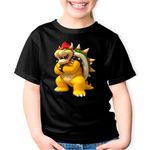 Fashion, accesorii si bijuterii - Copii - Imbracaminte copii - Tricouri copii - Tricou copii Super Mario Bros Koopa Evil Turtle Kart, negru, XS Copii - Infinity.ro