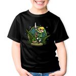 Fashion, accesorii si bijuterii - Copii - Imbracaminte copii - Tricouri copii - Tricou copii Legend of Zelda Link Harry Potter Elf, negru, L Copii - Infinity.ro