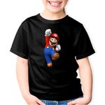 Fashion, accesorii si bijuterii - Copii - Imbracaminte copii - Tricouri copii - Tricou copii New Super Mario Bros Nintendo Game, negru, M Copii - Infinity.ro