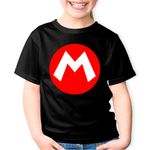Fashion, accesorii si bijuterii - Copii - Imbracaminte copii - Tricouri copii - Tricou copii Super Mario Bros Logo M Red, negru, L Copii - Infinity.ro