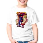 Fashion, accesorii si bijuterii - Copii - Imbracaminte copii - Tricouri copii - Tricou copii Super Mario Bros Demon Evil Joker Kart, alb, S Copii - Infinity.ro